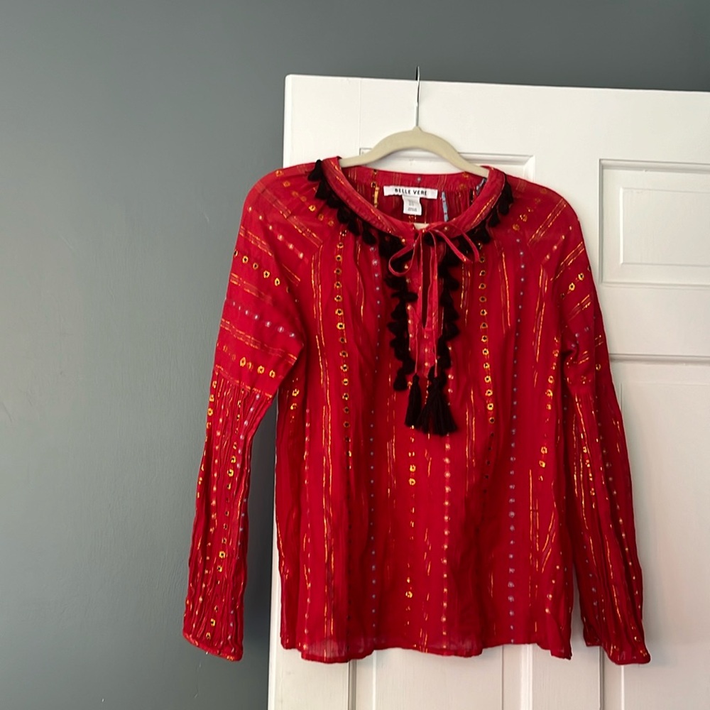 Belle Vere boho top